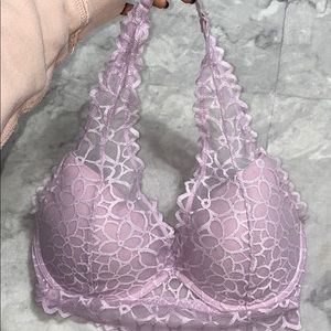 Gently used PINK halter bralette